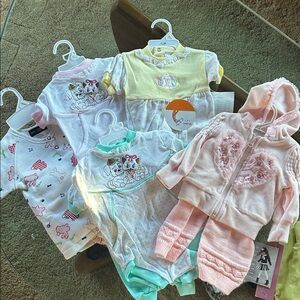 6 months baby clothes bundle sets